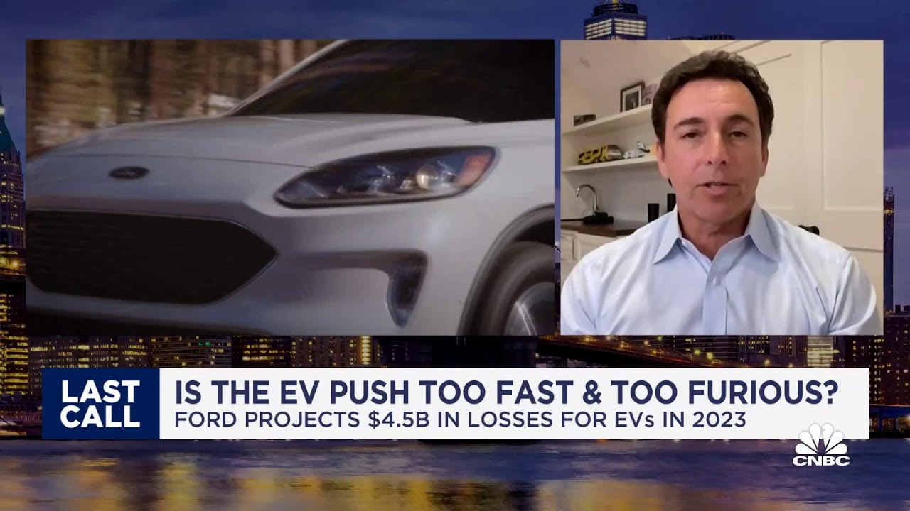 Is the EV push too fast and too furious? Ford projects $4.5B in loses for EVs in 2023