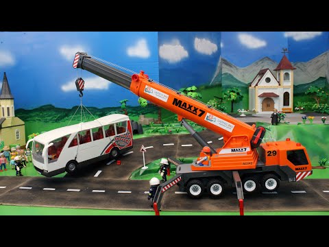 Playmobil Familie Rauter - Feuerwehr - Der Bus mit Verspätung - Abenteuer aus Linsendorf
