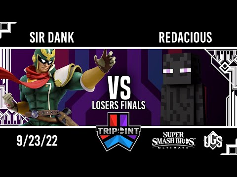 Tripoint Smash 160  -  Losers Finals  -  Sir Dank(Captain Falcon) Vs. Redacious(Steve)