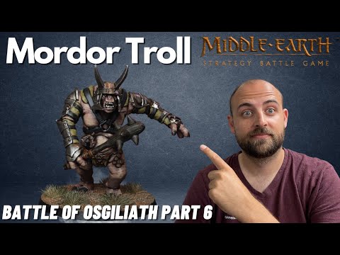Paint the Mordor Troll for The Battle of Osgiliath! Middle Earth Mondays #mesbg
