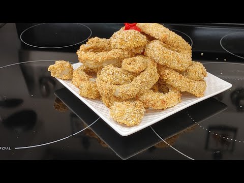 EP # 116. Crispy Crunchy, Onion Rings Baked in Oven, Delicious!!