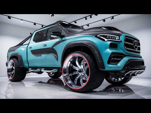 2026 Mercedes X-Class Pickup Truck - The World's Most Powerful Pickup!