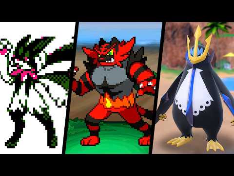 Best Starter Pokémon if Every Game had ALL of Them