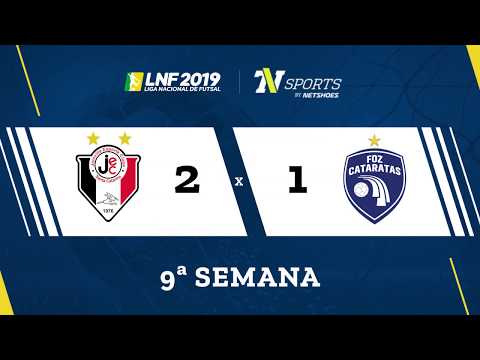 LNF2019 - Gols - 9r - Joinville 2 x 1 Foz Cataratas