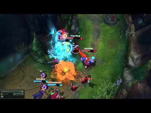 Meteos Ganks Doublelift and Matt