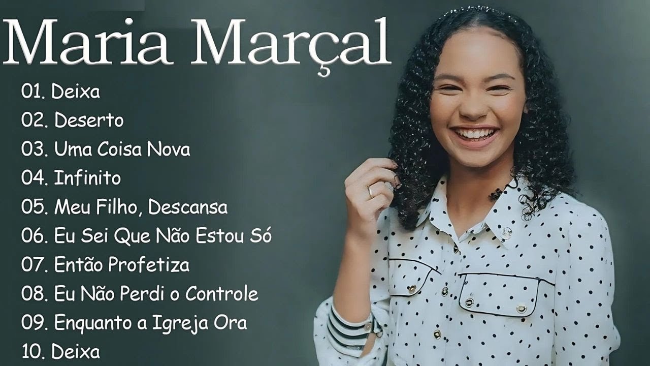 1 HORA DE MARIA MARÇAL PARA LOUVAR E ADORAR A DEUS - MARIA MARÇAL AS MAIS TOCADAS EM 2024
