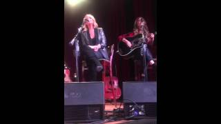 "I Wish I Was" - Maren Morris & Miranda Lambert LIVE - City Winery- Nashville- 1.20.16