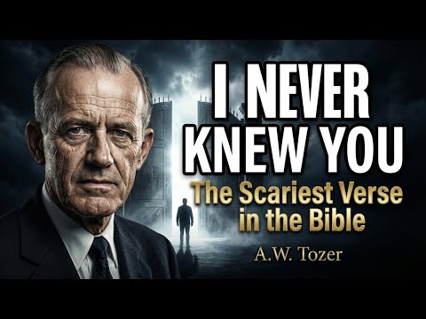 The Scariest Verse in the Bible | A.W. Tozer