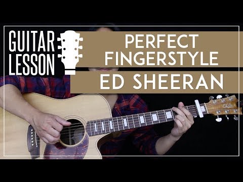 Perfect Fingerstyle Guitar Tutorial - Ed Sheeran Picking Lesson 🎸|Easy Fingerstyle Arrangement|