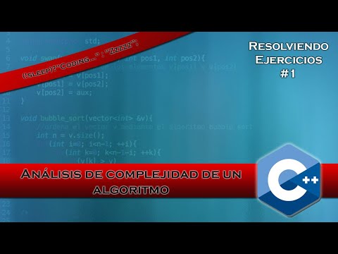 Análisis de Complejidad de un Algoritmo - Resolviendo Ejercicios #1