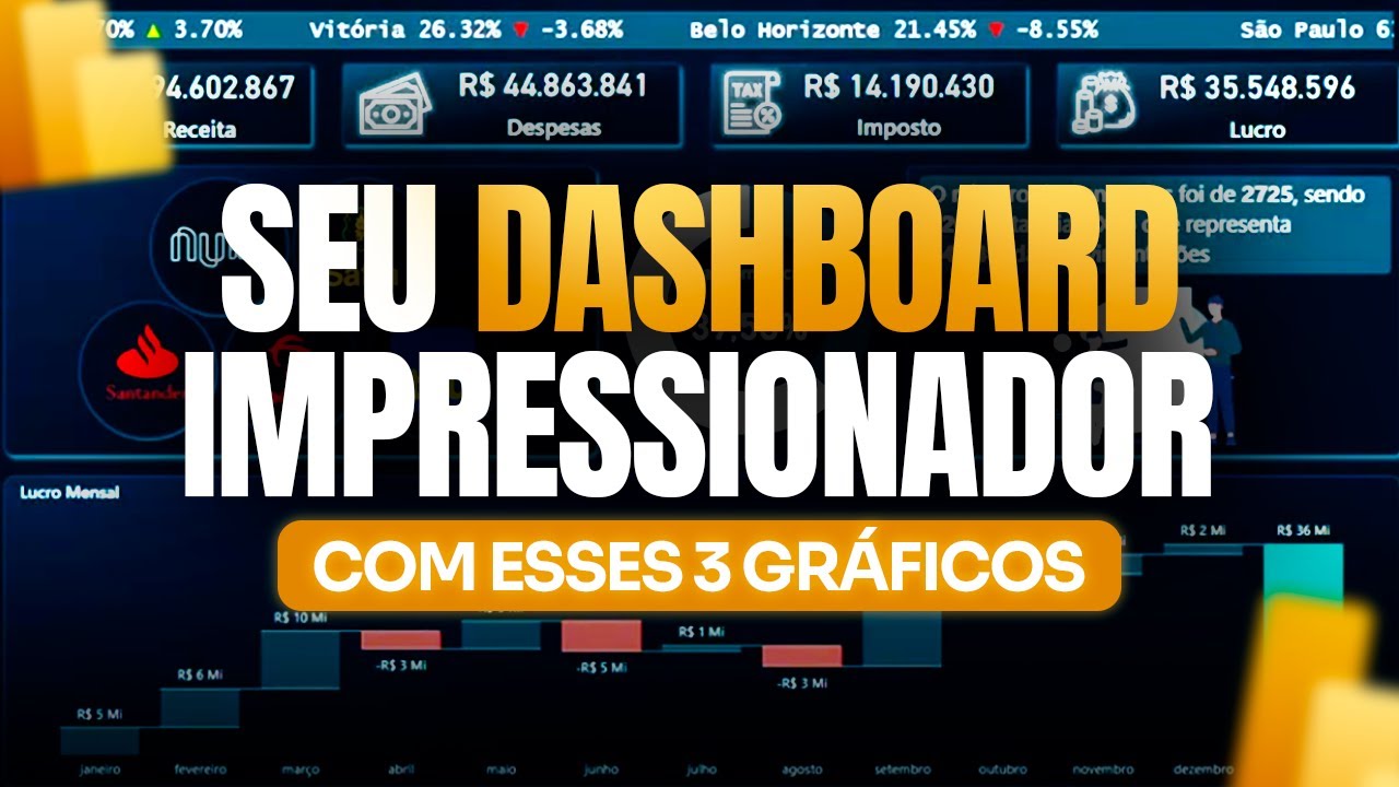 3 Gráficos Personalizados pra Deixar seus Dashboards Impressionadores