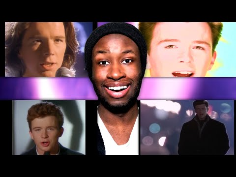Watching RICK ASTLEY Music Videos For The FIRST TIME!