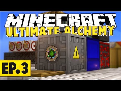 Minecraft Ultimate Alchemy - Overclocked Generator & Lens of Color! #3 [Modded SkyBlock]
