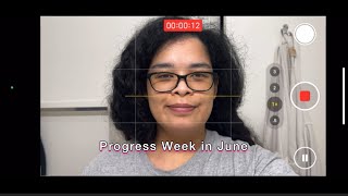 Progress Week in June | Curly Cami Channel