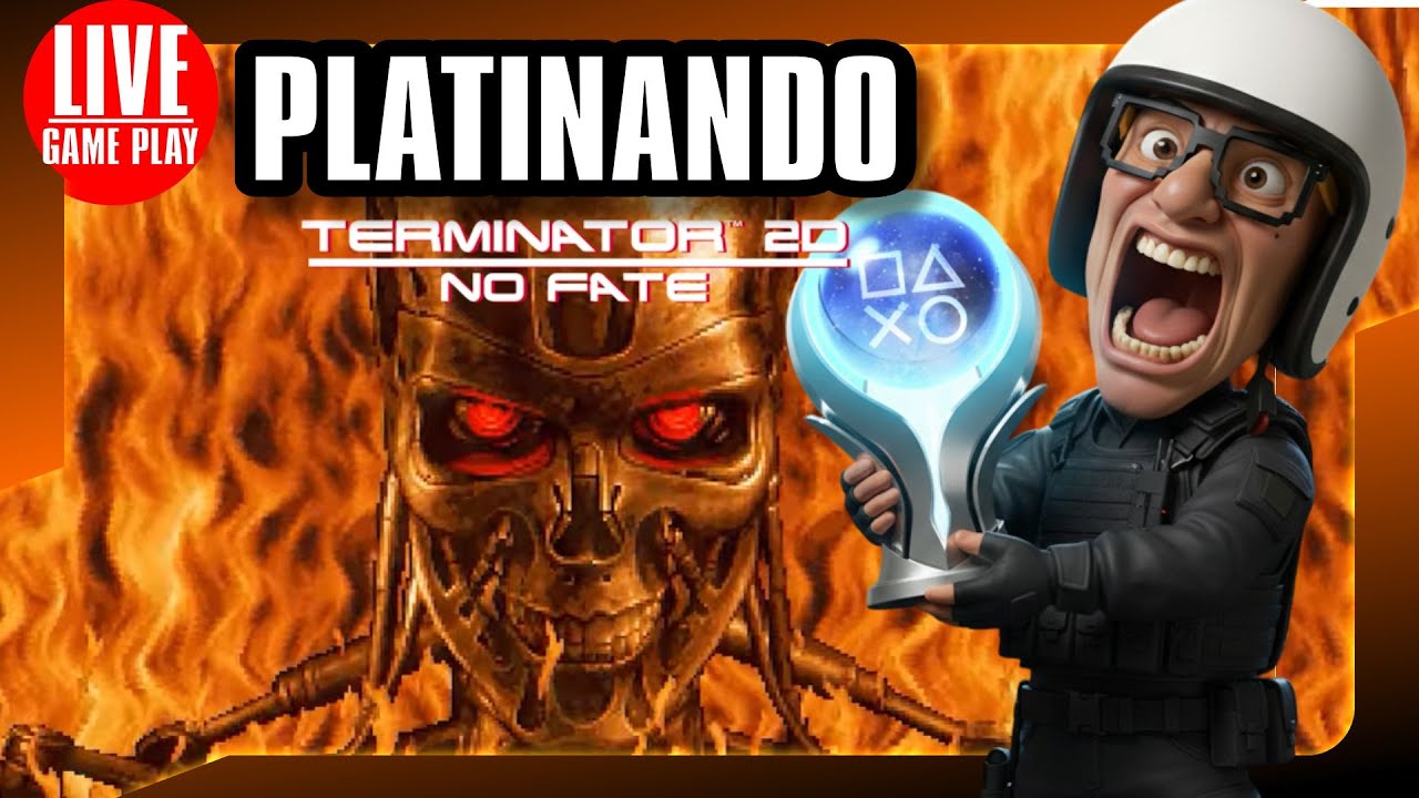 🚨🎮 PLATINANDO Terminator 2D: NO FATE !!! #terminator2d