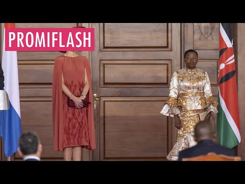 Königin Máxima bezaubert in modischen Outfits in Kenia