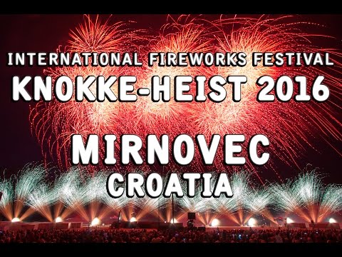 Int. Vuurwerkfestival Knokke-Heist 2016 - Mirnovec Pirotehnika - Croatia - Fireworks