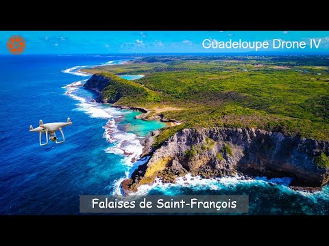 HD Drone Footage | Cliffs of Grande-Terre, Guadeloupe 🇬🇵