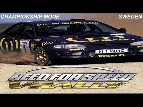 Need For Speed V Rally PS1 Championship Mode part 24 (Sweden, final race)