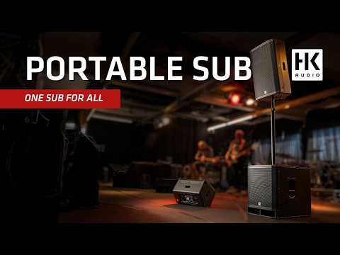 HK Audio PS 115 A | 1400W 15" Powered Subwoofer with 24-bit DSP and Tuned Presets for LUNAR, SONAR and POLAR MK2 image 12