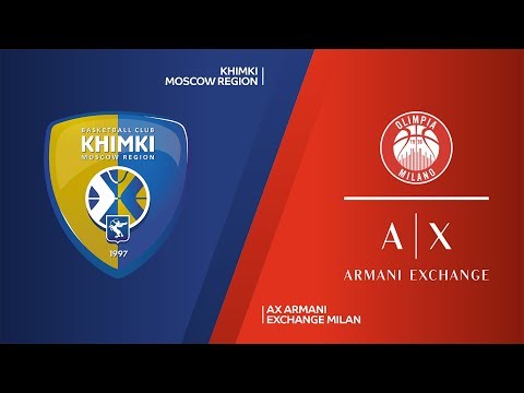 Khimki Moscow Region - AX Armani Exchange Milan Highlights | Turkish Airlines EuroLeague, RS Round 8
