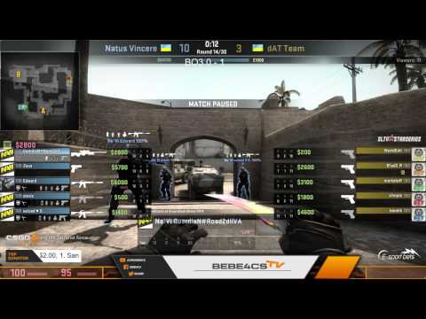 Natus Vincere vs. dAT [SLTV StarSeries XII] - 1 / 2