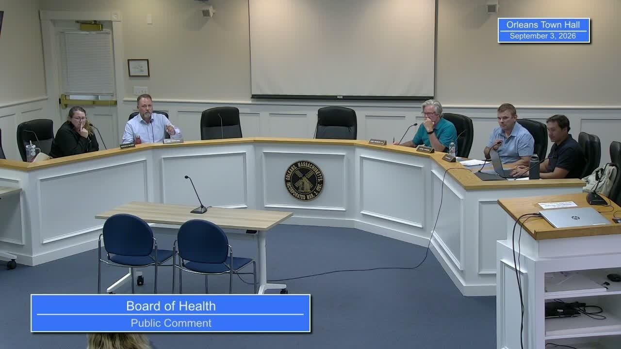 From the Board of Health
