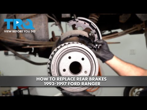 How to Replace Rear Brakes 1993-1997 Ford Ranger