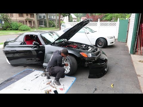 Im done.... s2000 widebody fender install *gone wrong*
