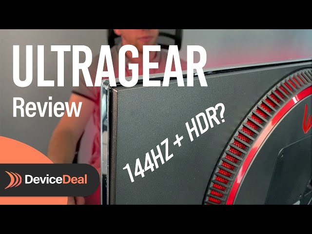 Màn hình LG 24GN600-B (23.8inch/FHD/IPS/HDR/144Hz/1ms/G-SYNC/FreeSync)