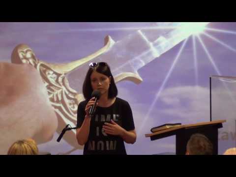 KOŚCIÓŁ MOCY-ŚWIADECTWO UZDROWIENIA Z ALERGII:Ewa Łokińska(nabożeństwo,W-wa,14.05.2017)A.A.Cerońscy