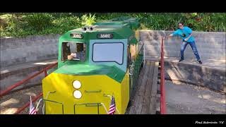 Billy Jones Wildcat Railroad 'Locomotive Run Around' Oak Meadow Park Los Gatos, California