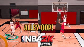 NBA 2K Mobile - LOB/ALLEY-OOP TUTORIAL!