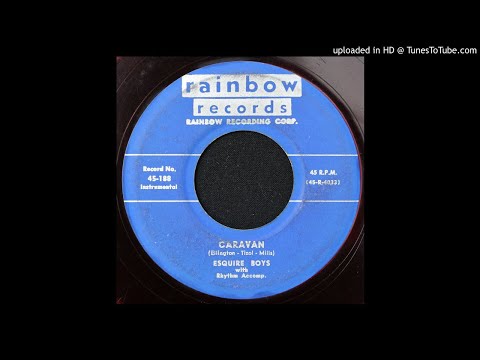 Esquire Boys - Caravan - 1952 Guitar Exotica Instrumental - Danny Cedrone