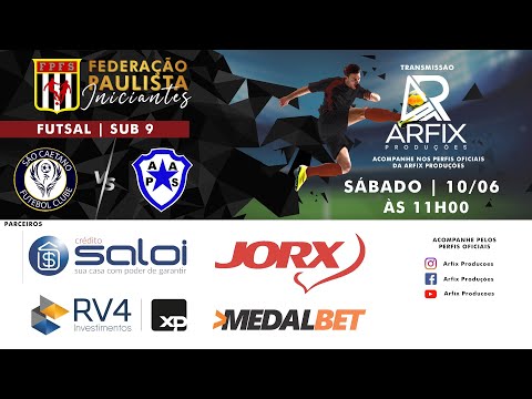 RS SÃO CAETANO x PORTUARIOS - FUTSAL | SUB 9