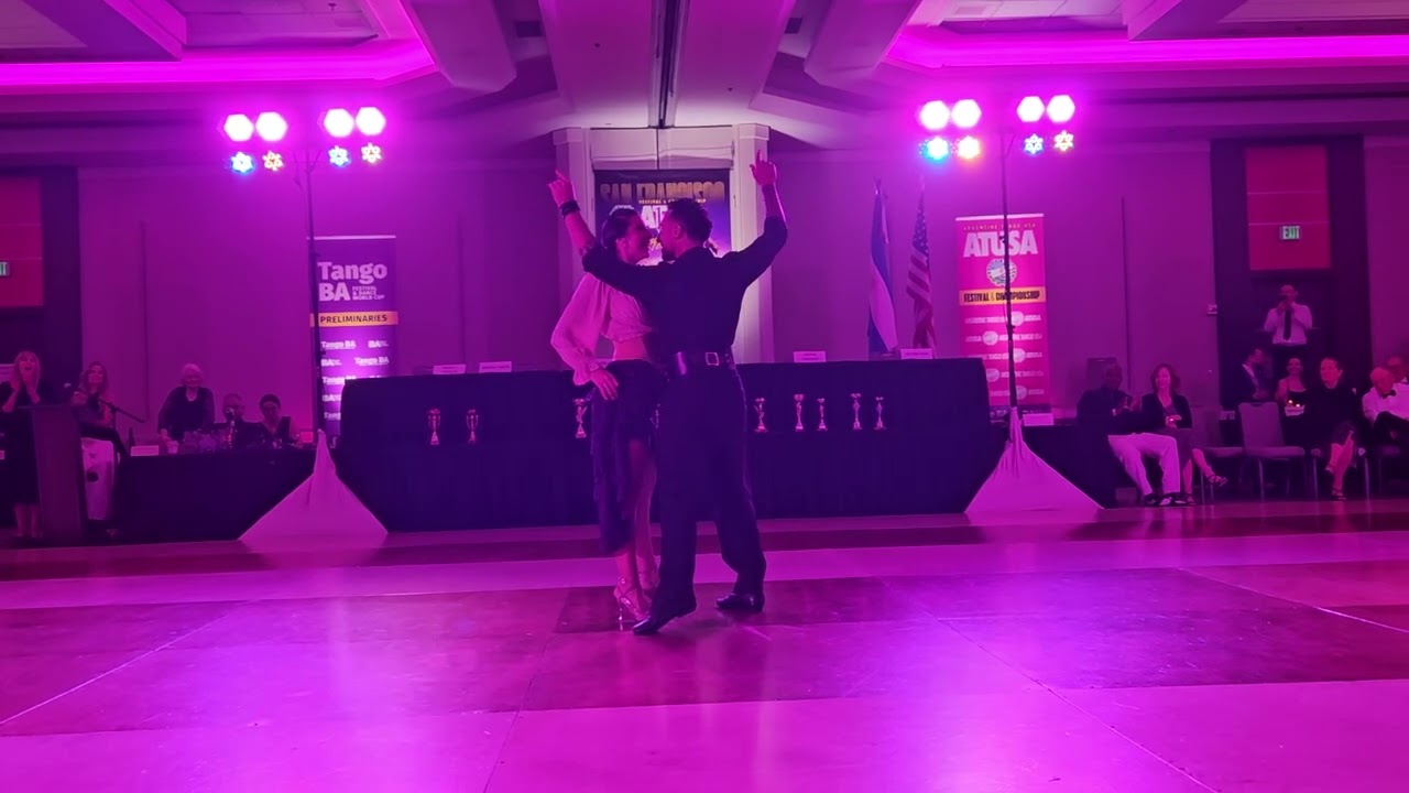 Ariel Leguizamón and Yésica Esquivel at ATUSA Folklore (2 of 2)