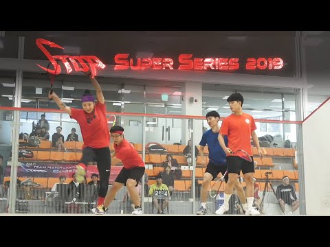 [매치업스쿼시] 양연수-홍의진 vs 이상진-권영준(S-Top Super Series 2019)