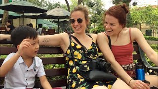 Vietnamese boy Quang Binh 🔹 Speaks English very well and Intelligent. 