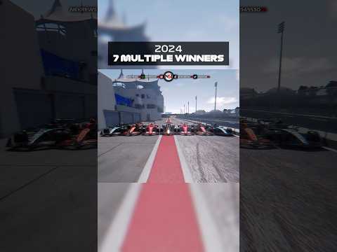 The Most Multiple F1 Race Winners In One Season #shorts #f1 #f1shorts