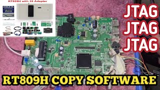 HOW TO COPY SOFTWARE USING RT809H JTAG TO TP.MS358.PB802 SMART BOARD #how #howtorepair #smart #logo