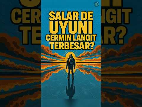 Salar de Uyuni Bolivia — Cermin Langit Terbesar 🤯✨ #shorts #faktaunik #koktahu