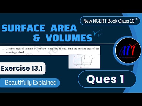 Chapter 13 ( Ques 1 ) Surface Areas & Volumes Exercise 13.1 Class 10 Maths | NCERT Maths