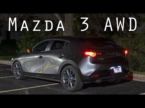 Night & Lighting Review! - 2019 Mazda 3 Hatchback AWD