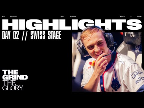 FULL DAY HIGHLIGHTS | Swiss Stage Day 2 | Worlds 2023