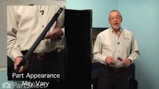 Refrigerator Repair - Replacing the Door Handle (Frigidaire Part # 218762703)