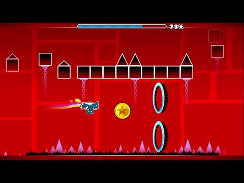 Geometry Dash Nostalgia 1.3 Level 2 100% | Heaven by PumpkinPie Guy {3 Coins}