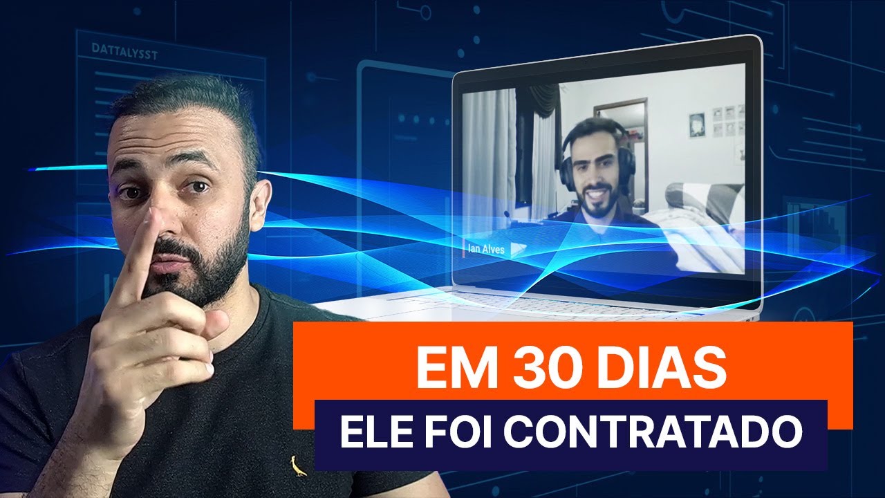Incrível! Em 30 dias ele migrou da Engenharia para a área de dados!