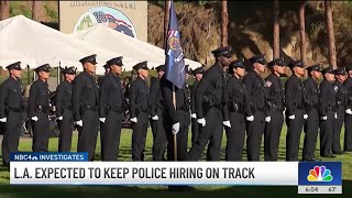 City of LA says it can probably find money for LAPD officer hiring