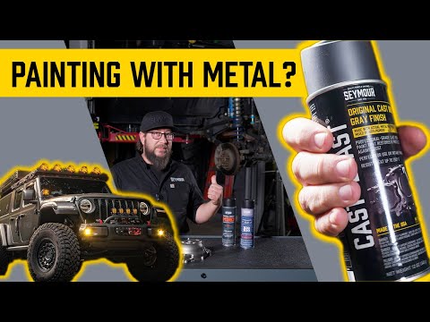 Transform Metal with Seymour Cast Blast: Clean Cast Iron Look in A Can