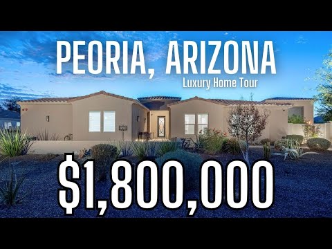 Tour a DREAMY $1,800,000 Peoria Arizona Homes For Sale #peoriaaz #arizonarealestate